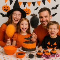 Halloween Zucker von Suvara – bunte Zuckerdekoration zum Backen & Dekorieren