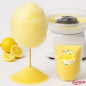 Preview: 100 g Zuckerwatte Gelb Zitrone Aromazucker