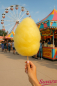 Preview: 100g Zuckerwatte Zitrone Gelb