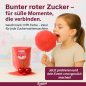 Preview: 250g Suvara Aromazucker Zucker Zuckerwatte Kirsche Rot