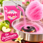 Preview: Aromazucker Zuckerwatte Zucker Vanille Pink 100 g