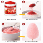 Preview: SUVARA Aroma Farbpulver Erdbeere Rot´Anwendung Zuckerwatte Popcorn
