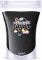 Preview: SUVARA Farbzucker Schwarz 250g – dekorativer Dekorzucker für Candy Bar, Sweet Table und moderne Backideen.
