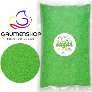 Bunter Zucker Grün - Mintgrün 1 KG