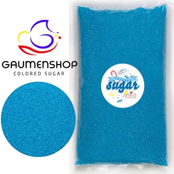Bunter Zucker Blau - Royalblau 500 g