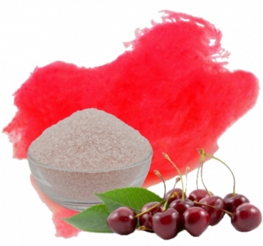 Zuckerwatte Zucker Kirsche Rot 500 g