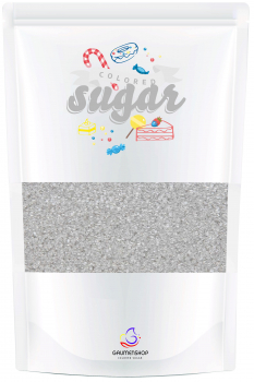 Bunter Zucker Silber 100 g