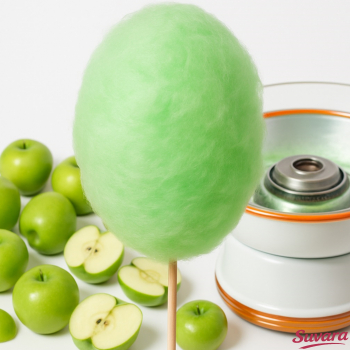 250 g Zuckerwatte Gruen Apfel Aromazucker