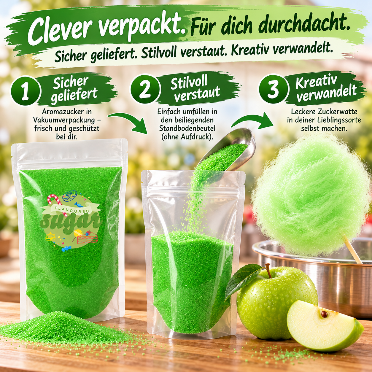 Clever verpackt