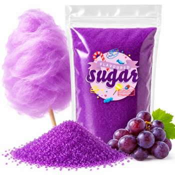 Aromazucker Zuckerwatte Zucker Traube Lila 1 kg