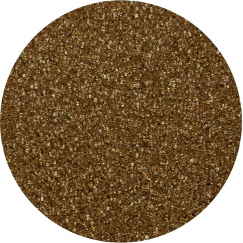 SUVARA Farbzucker Schokobraun 250g – perfekt für Zuckerwatte, Popcorn, Torten und stilvolle Dekorationen.