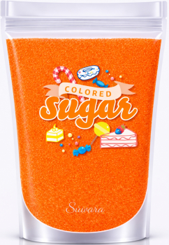 Bunter Zucker Gelb - Eigelb 1 KG