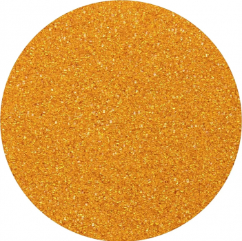 SUVARA Farbzucker Gold 100g – Dekorzucker für Zuckerwatte, Popcorn, Torten und elegante Dessertdekorationen.