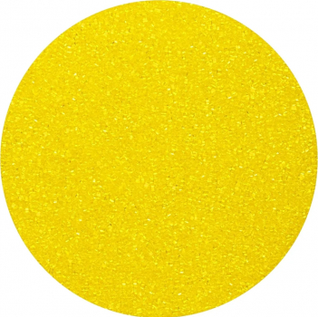 SUVARA Farbzucker Sonnengelb 250g – perfekt für Zuckerwatte, Popcorn, Torten und stilvolle Dekorationen.