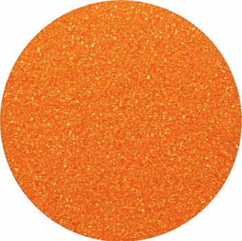 SUVARA Farbzucker Mandarinenorange 500g – Dekorzucker für Zuckerwatte, Popcorn, Torten und vielseitige Backdekoration.