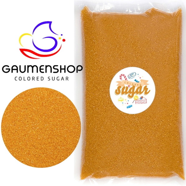 250 g Bunter Zucker Dekorzucker Gold