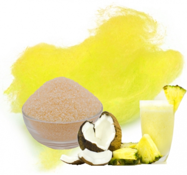 PARTY SET Aromazucker Pina Colada Gelb 2 KG