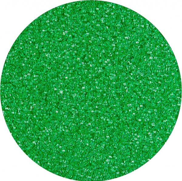 SUVARA Farbzucker Froschgrün 1kg – Dekorzucker für Zuckerwatte, Popcorn, Torten und Dessertdekoration bei besonderen Anlässen.