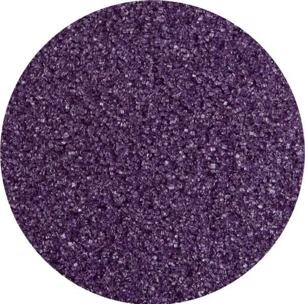 SUVARA Farbzucker Lila 250g – Dekorzucker für Zuckerwatte, Popcorn, Torten und kreative Dekorationen.