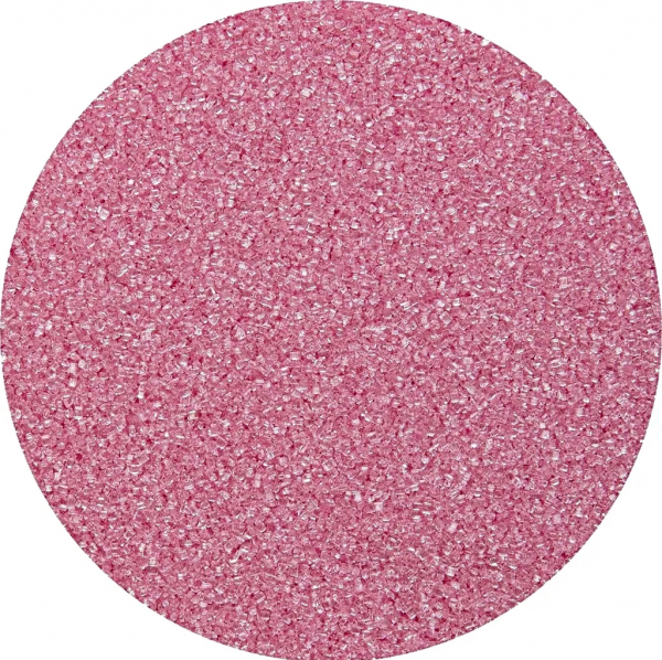 SUVARA Farbzucker Rosa 100g – Dekorzucker für Zuckerwatte, Popcorn, Torten und kreative Dessertdekorationen.
