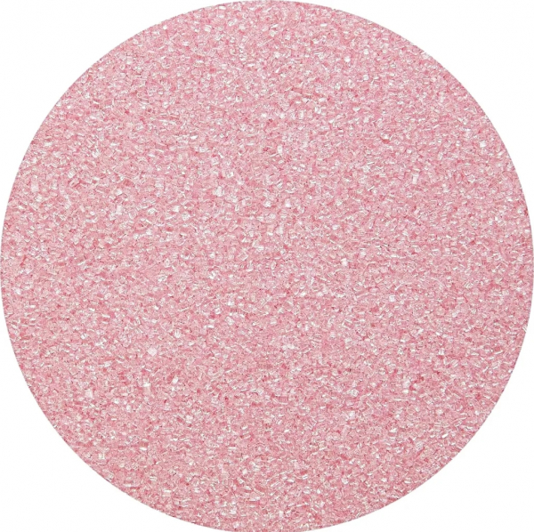 SUVARA Farbzucker Rosé 100g – Dekorzucker für Zuckerwatte, Popcorn, Torten und stilvolle Dessertdekorationen.