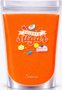SUVARA Farbzucker Mandarinenorange 500g – hochwertiger Dekorzucker für Candy Bar, Backdeko und kreative Dessertgestaltung.