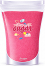 SUVARA Farbzucker Pink 500g – hochwertiger Dekorzucker für Candy Bar, Backdeko und kreative Dessertgestaltung.
