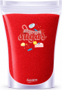 SUVARA Farbzucker Weihnachtsrot 100g – festlicher roter Dekorzucker für Candy Bar, Cupcakes und weihnachtliche Backdekorationen.